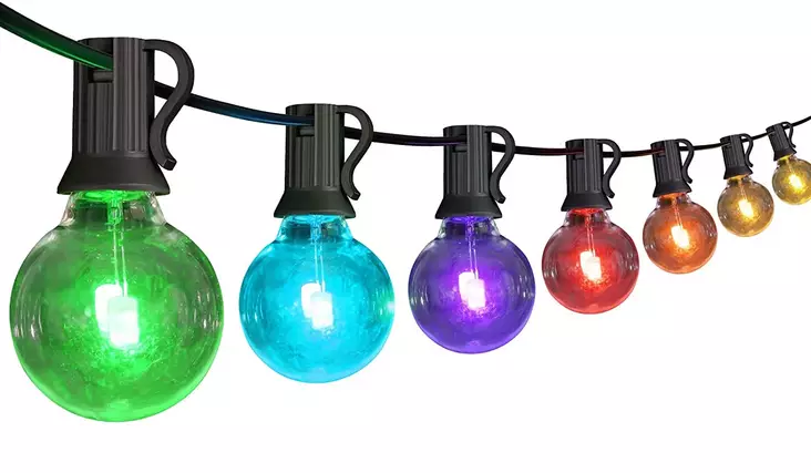 Valosarja E27 moniv=C3=A4ri 10 kpl - Ljussmycken och ljusfigurer - 6438168110905 - 1