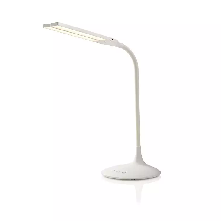 LED Bordslampa | Dimbar | 280 lm | Uppladdningsbar | Peka på funktion | Vit - Golv- och bordslampor - 5412810271085 - 1