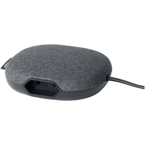 Estilo laddstation med textilyta (möbeluttag med 1x Euro-uttag och 2x USB-laddare, inklusive kardborreband) - Nätladdare - 4007123669165 - 1