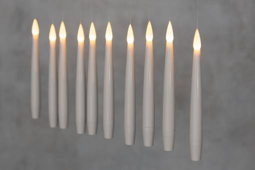 Leijuvat Led kynttil=C3=A4t 10kpl kauko-ohjattava - LED-ljus och lyktor - 6410416072845 - 1