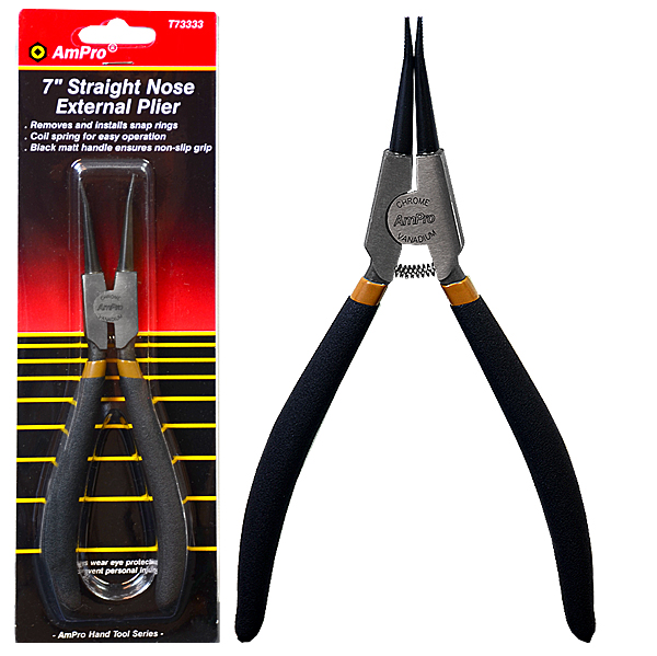 Låsringstång sa 180 mm - Tänger och avbitare - 795609733335 - 1