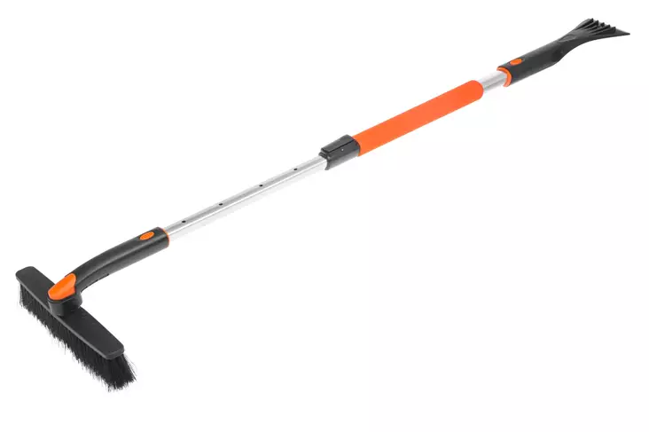 Lumiharja teleskooppivarsi 99-127 cm Carman - Snöborstar och isskrapor - 6410412802705 - 1