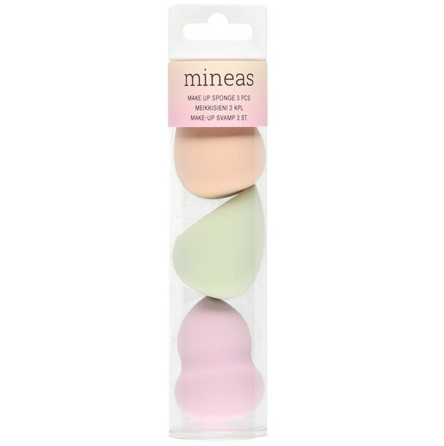 Sminksvampsset i tub, 3 st från Mineas - Sminkverktyg - 6410416353975 - 1
