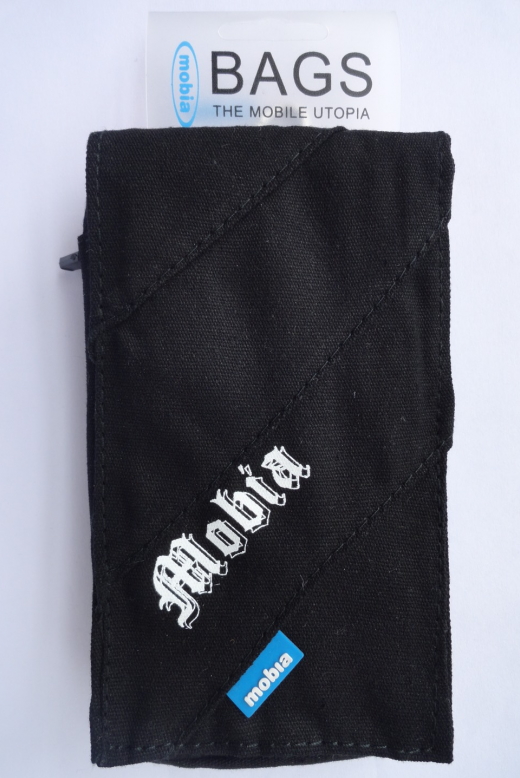 Mobia puhelinpussi, xl-koko, musta-valko - Universella - 4718287411445 - 1