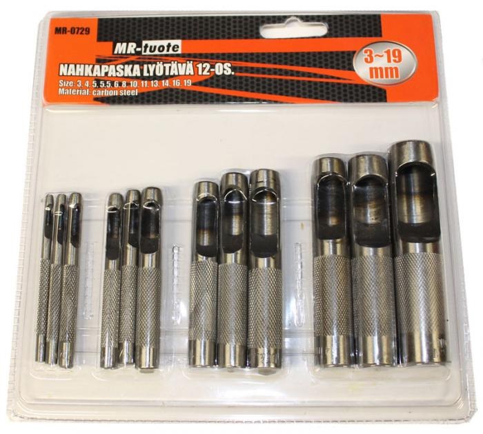 Hålpipa 12-delar - Andra handverktyg - 6430013067655 - 1