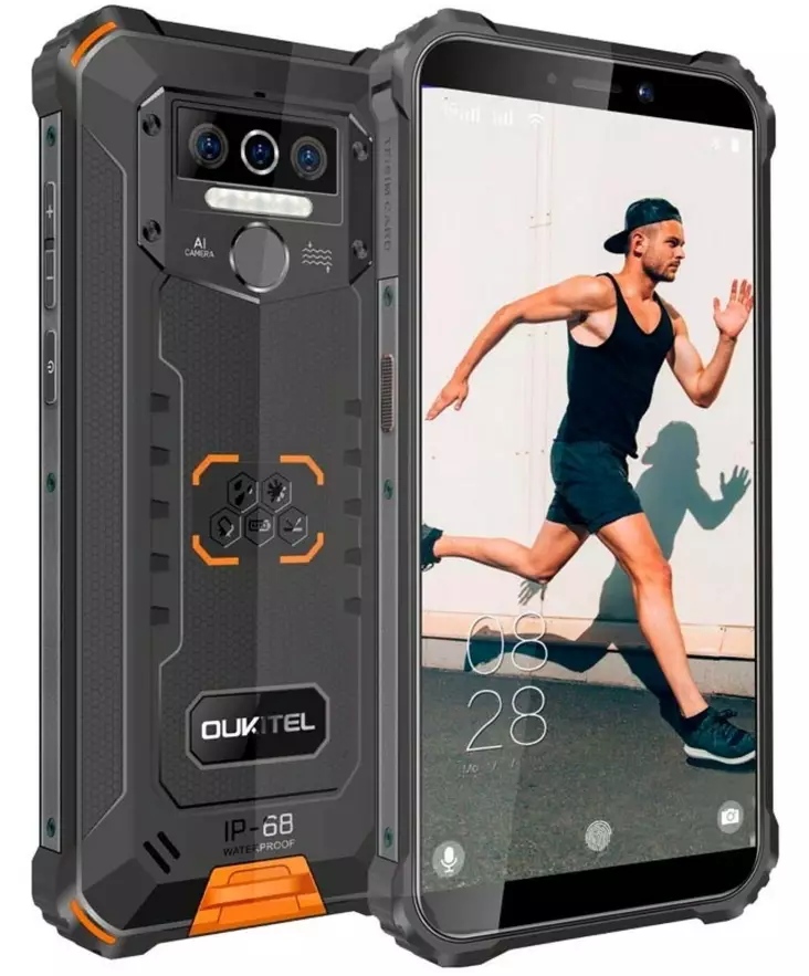 Puhelin wp5 oukitel 32-4gb ip68 - Mobiltelefoner - 6972940560965 - 1