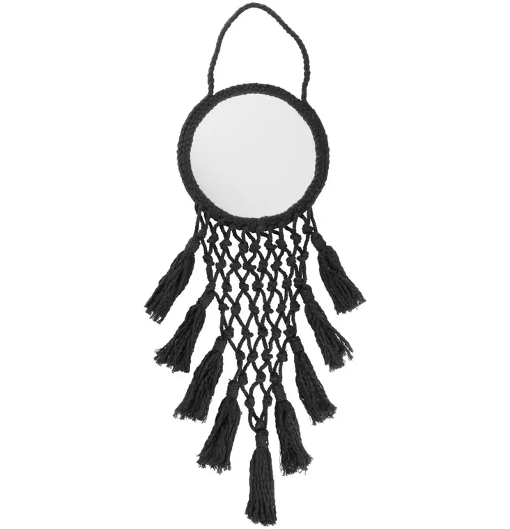 Peili Maramee musta 23 cm 4Living - Speglar - 6410416102825 - 1