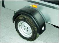 Stänkskärm för släp med reflex - Andra släpvagnstillbehör - 6438168039275 - 1