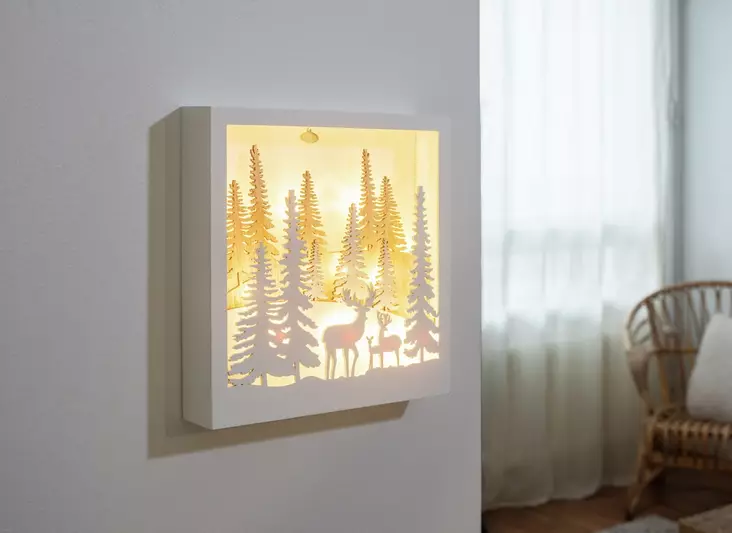 Siimes puinen poro-koriste - Ljussmycken och ljusfigurer - 6435200280145 - 1