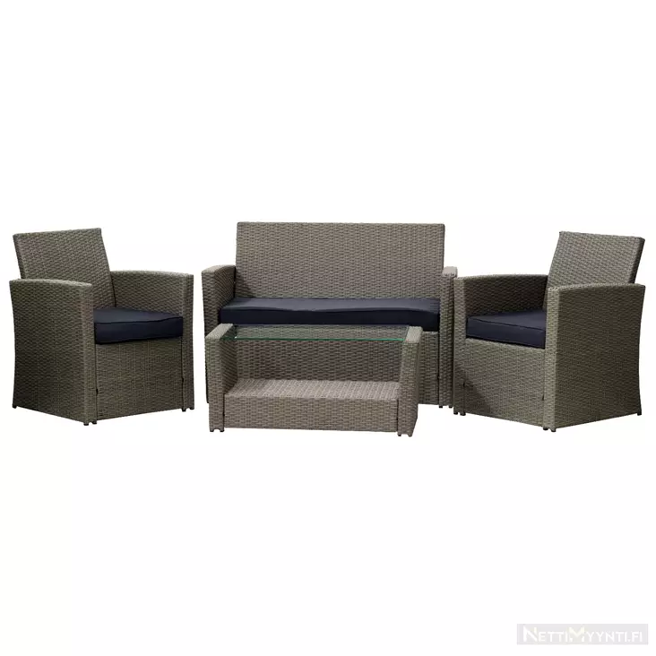 Möbelgrupp Luxe - Trädgårdsmöbelgrupper - 6438168090085 - 5