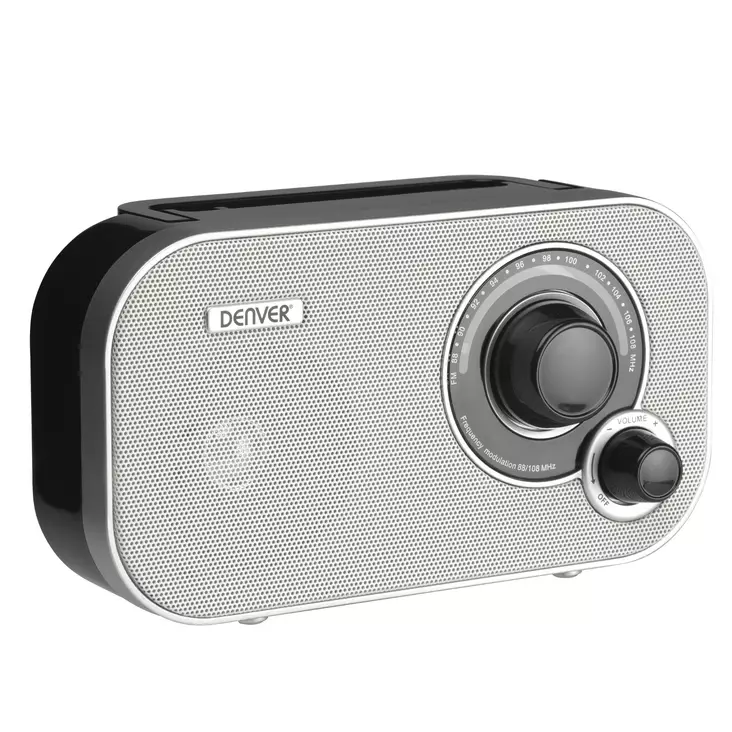 Radio valkoinen Denver TR-51 - Radioapparater - 5706751052385 - 1