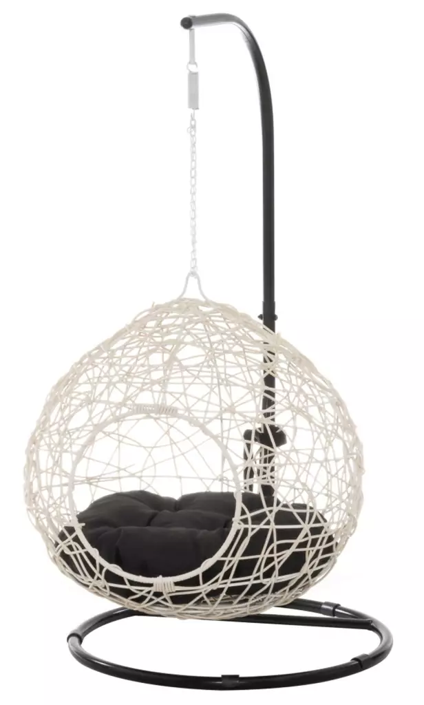 Riipputuoli lemmikille valkoinen 66 cm - Trädgårdsgungor och hängstolar - 6410416057545 - 1