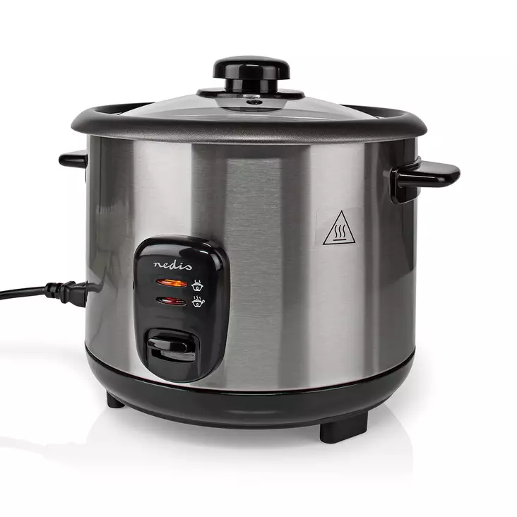 Riskokare | 1.5 l | 500 W | Non-stick beläggning | Avlägsningsbar skål | Automatisk avstängning - Riskokare - 5412810336265 - 1