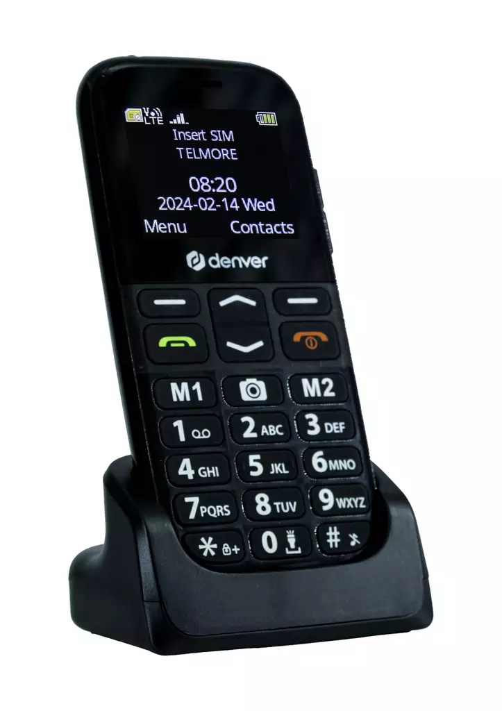 Denver Senior Mobiltelefon BAS-18500MNB - Mobiltelefoner - 5706751067655 - 1