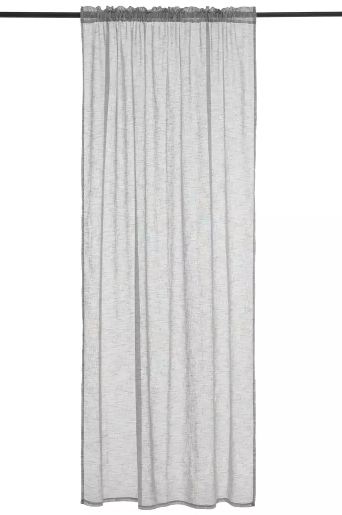 Sivuverho Oliver 2 kpl 140x240 cm harmaa - Gardiner och gardintillbehör - 6410416153575 - 1