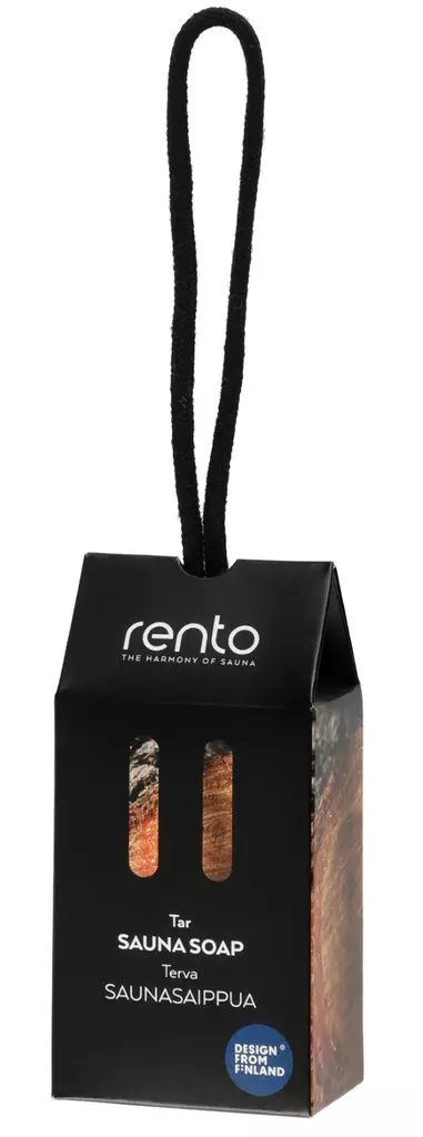 Suomalainen saunasaippua 150g terva - Tvålar och handdesinfektionsmedel - 6410413185425 - 1
