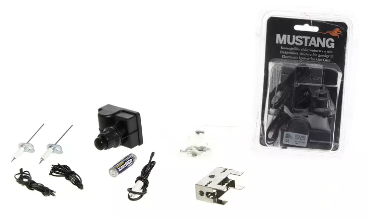 Tarvikesytytin electroninen Mustang - Grilltillbehör - 6410412609175 - 1