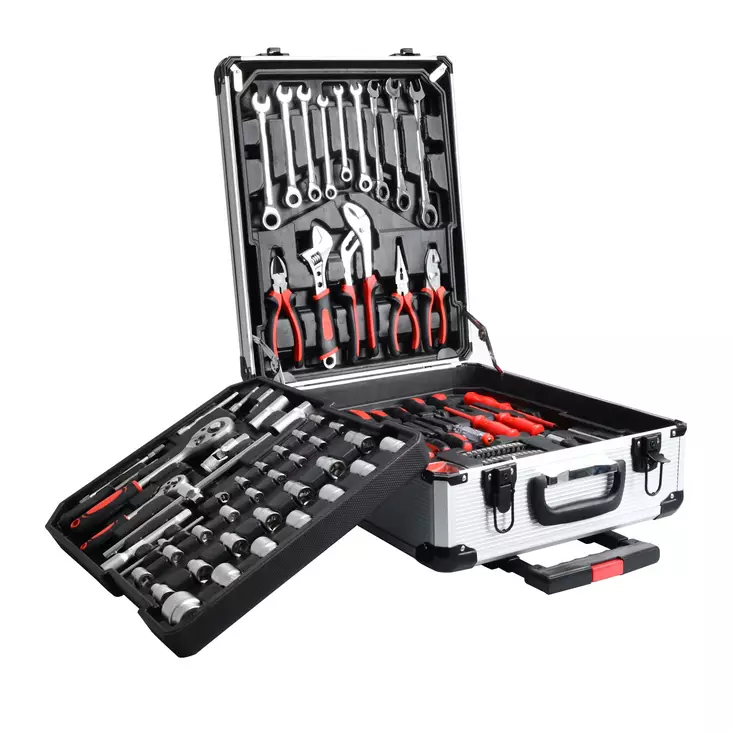 Timco verktygssats med 186 delar i en dragstångsväska - Verktygssatser - 6438014343075 - 1