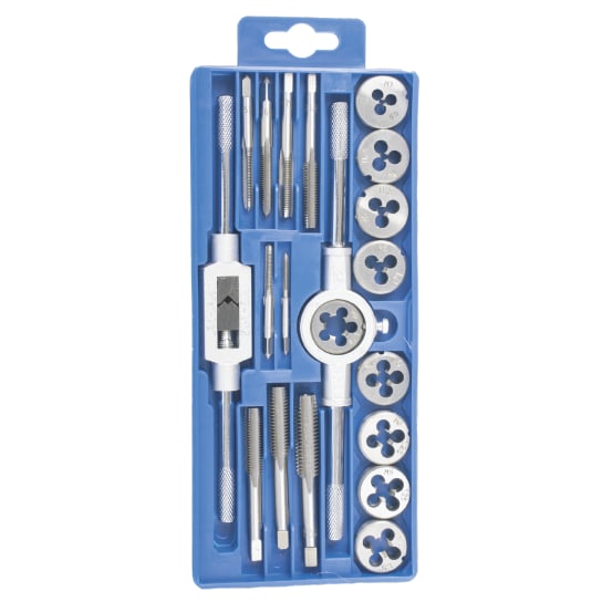 Timco 20-delad gängverktygssats - Skruvverktyg - 6438014351865 - 1