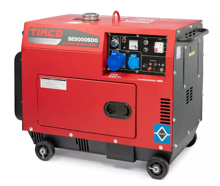 Aggregaatti Timco SE5000SDG 230V - Elverk - 6438014226965 - 1
