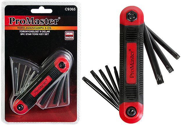 Torxsats 8-delar - Stålset - 6420286893655 - 1