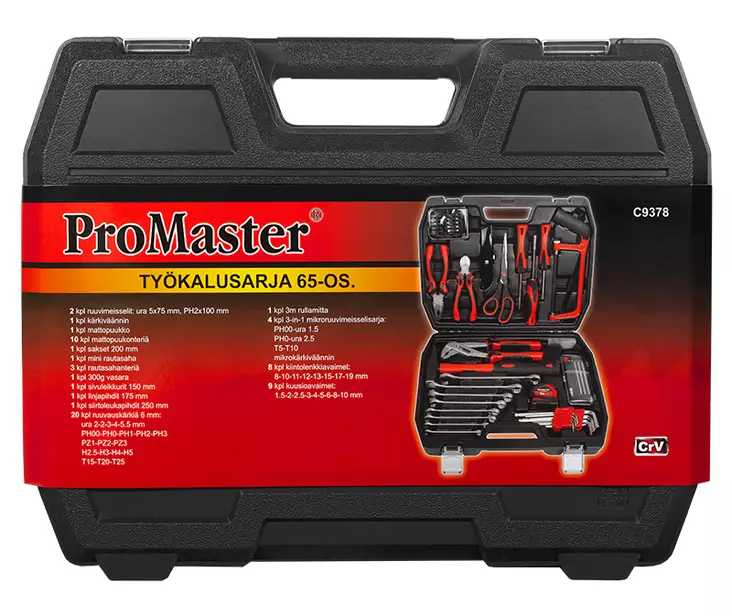 Verktygslåda 54-delar - Andra handverktyg - 6420286893785 - 1