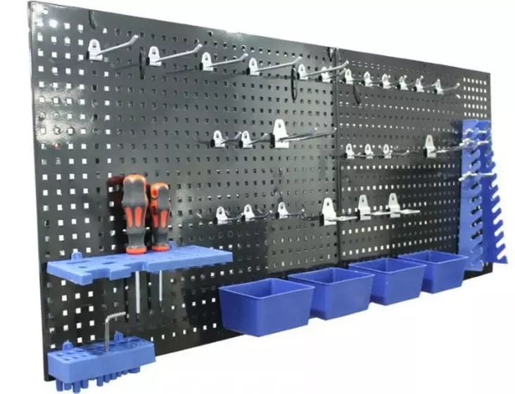 Ty=C3=B6kalutaulu tarvikesarjalla - Verktygsväggar och -krokar - 6430074691905 - 1