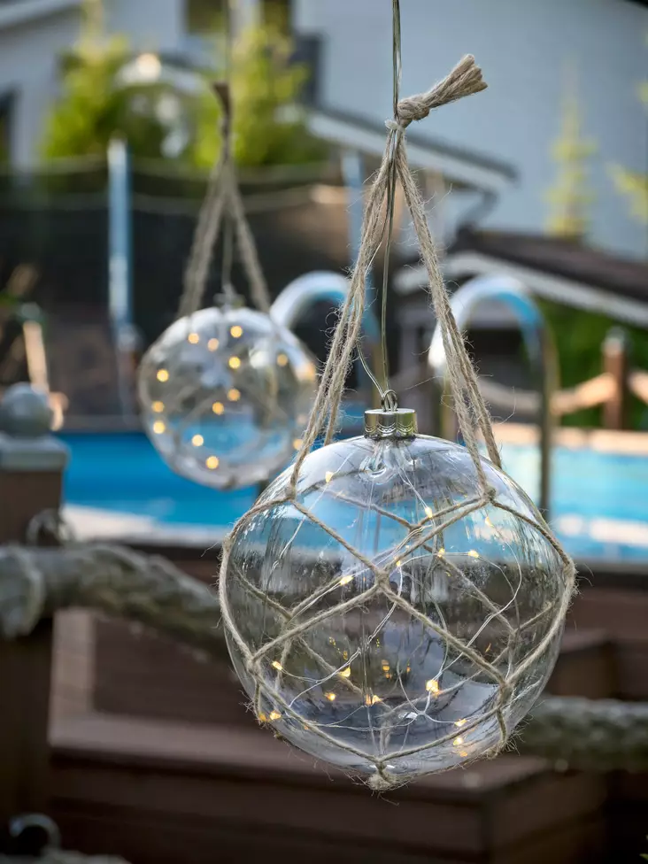 Valosarja Eimi Narupallo 15 cm Airam - Ljusslingor - 6435200233455 - 1