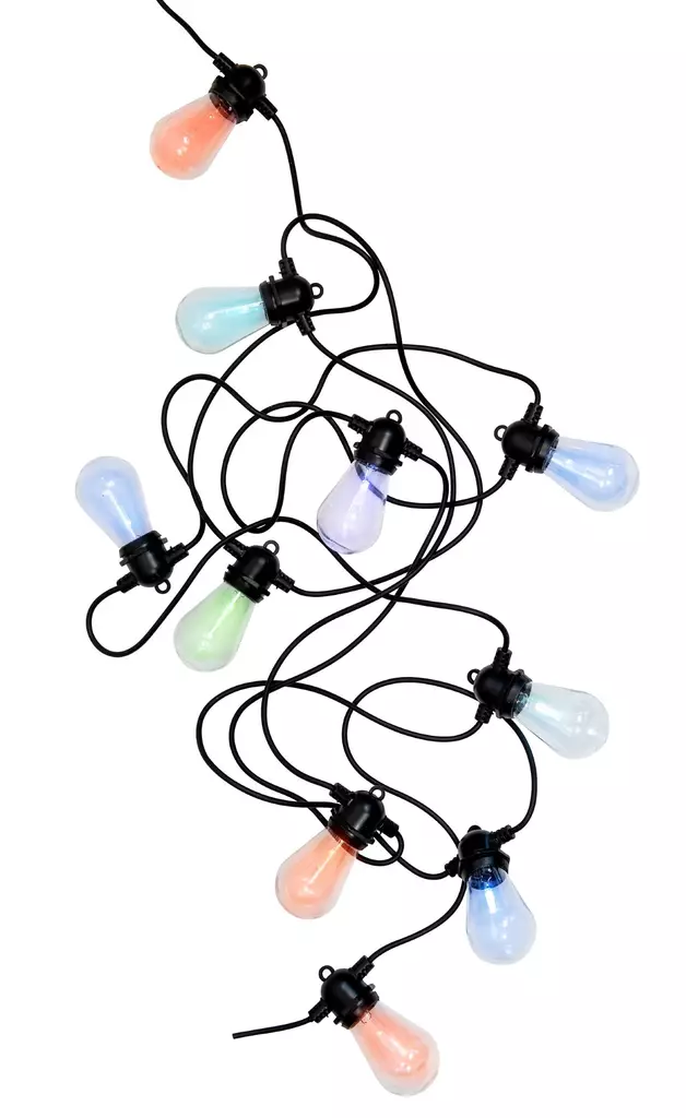 Valosarja Ibiza 10 Led v=C3=A4rimix, Airam - Ljusslingor - 6435200299475 - 1