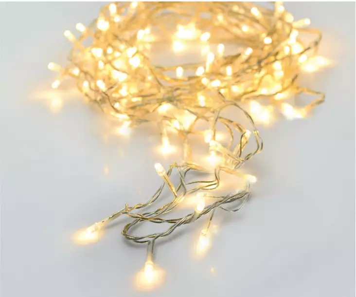 Valosarja paristok=C3=A4ytt=C3=B6inen 24 led l=C3=A4mmin valkoinen - Ljusslingor - 8719202260915 - 1