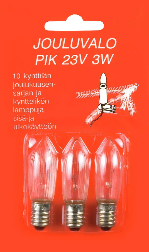 Reservlampa PIK 3W 23V E10 - Ljusstakar - 6435200000965 - 1