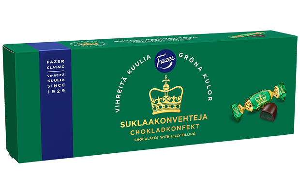 Vihreit=C3=A4 Kuulia 320 g suklaakonvehti - Choklad - 6416453071605 - 1
