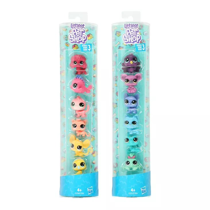 Littlest Petshop LPS Value Pack lajitelma TB Exclusive - 6 mini-kokoista ihastuttavaa petsiä herkullisissa väreissä - Leksaker och barntillbehör - 5010993484805 - 1