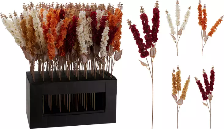 Dekorativ konstgjord blombukett 70cm – långlivad och lättskött inredningsförskönare - Konstgjorda växter och plastblommor - 8721037528375 - 1