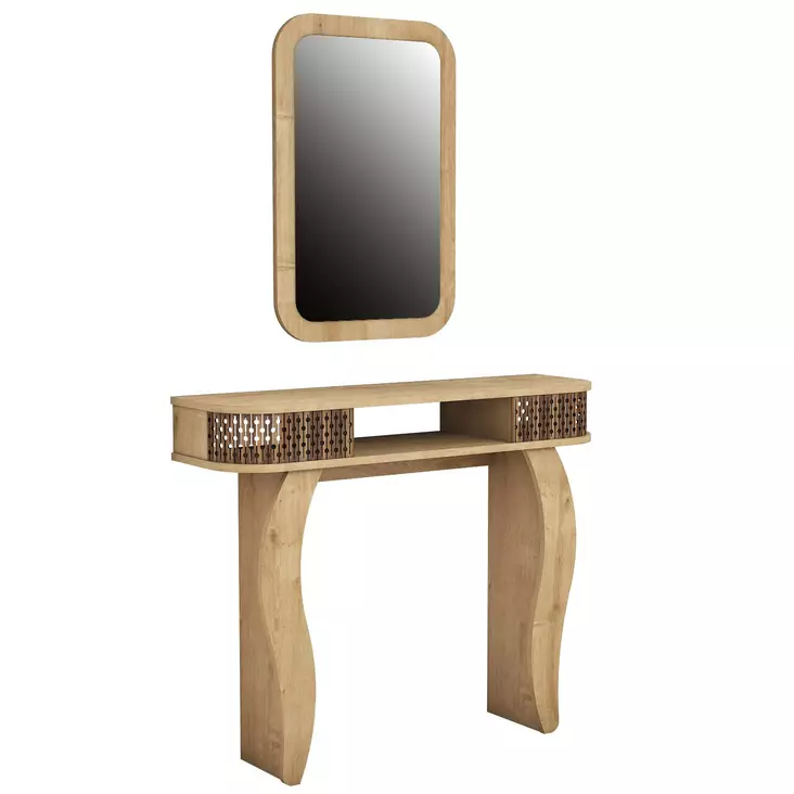 Sideboard Hanah Home Damla Ek Spånskiva 105x85x30 cm - Möbler - 8681875412895 - 1