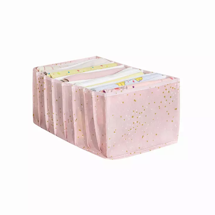 Filtkorg Aberto Design KALS04089 Rosa Polypropen 37x18x24 cm - Förvaringslådor och korgar - 8683743432295 - 1