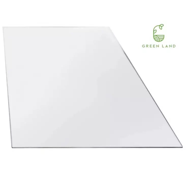 Green Land 1220x1000x2 mm klar polykarbonatskiva - Plastskivor och plexiglas - 6438014399485 - 1
