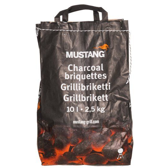 Grillibriketti 2,5kg Mustang - Grilltillbehör - 6410416268095 - 1
