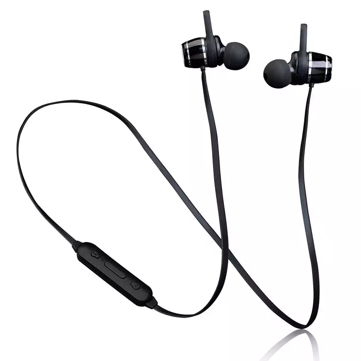 IPX4 BT magnetiska hörlurar Svart - In-ear hörlurar - 8711902042075 - 10