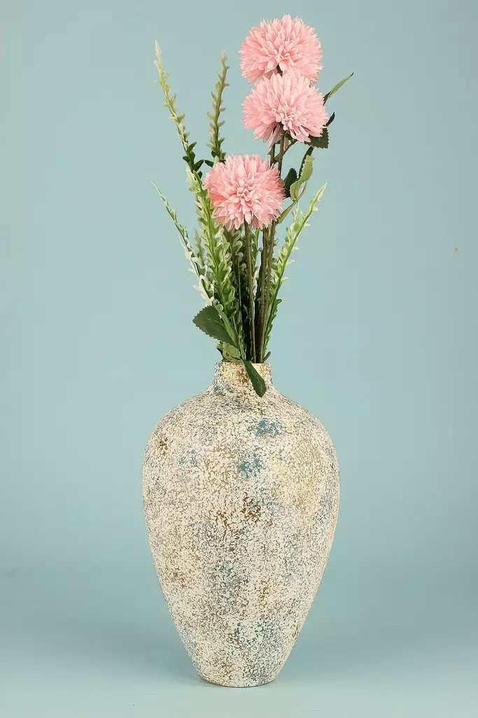 Dekorativ Kruka Aberto Design YL743 Flerfärgad Keramik 15x23 cm - Hängande blomkrukor och vaser - 8684283435845 - 1