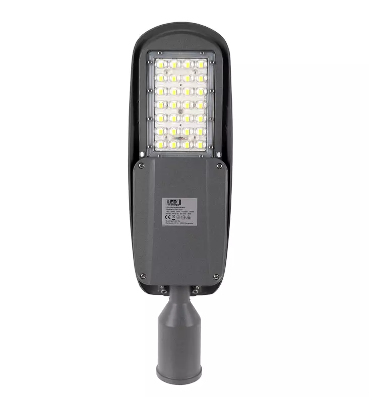 Gatu- och gårdsarmatur 80W Led Energie - 11200lm 6m kabel - Strålkastare - 6418536031735 - 1