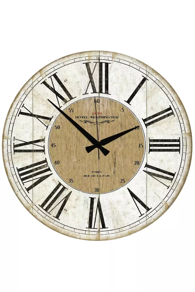 Väggklocka Wallity Flerfärgad MDF 50x50 cm 1 Del - Väggklockor - 8684283517565 - 1