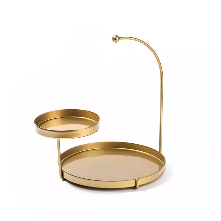 Dekorativt metalltillbehör, guld, 25 cm, 28 cm, 21 cm, hållbar, elegant, mångsidig - Dekorationer, prydnadsföremål - 8684282243335 - 1