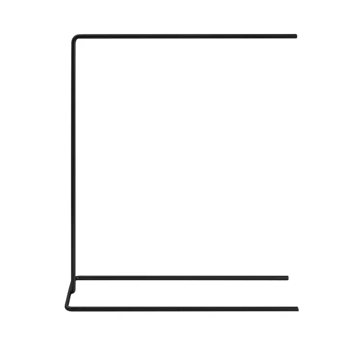 Smyckesställ Aberto Design TK005B Svart Metall 25x30x12 cm - Dekorationer, prydnadsföremål - 8683743997855 - 1