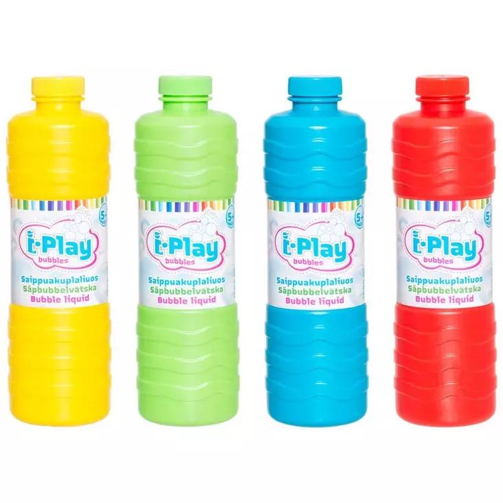 Kuplispullo 1L Play tÃ¤yttÃ¶pullo - Såpbubblor - 6410413168305 - 1