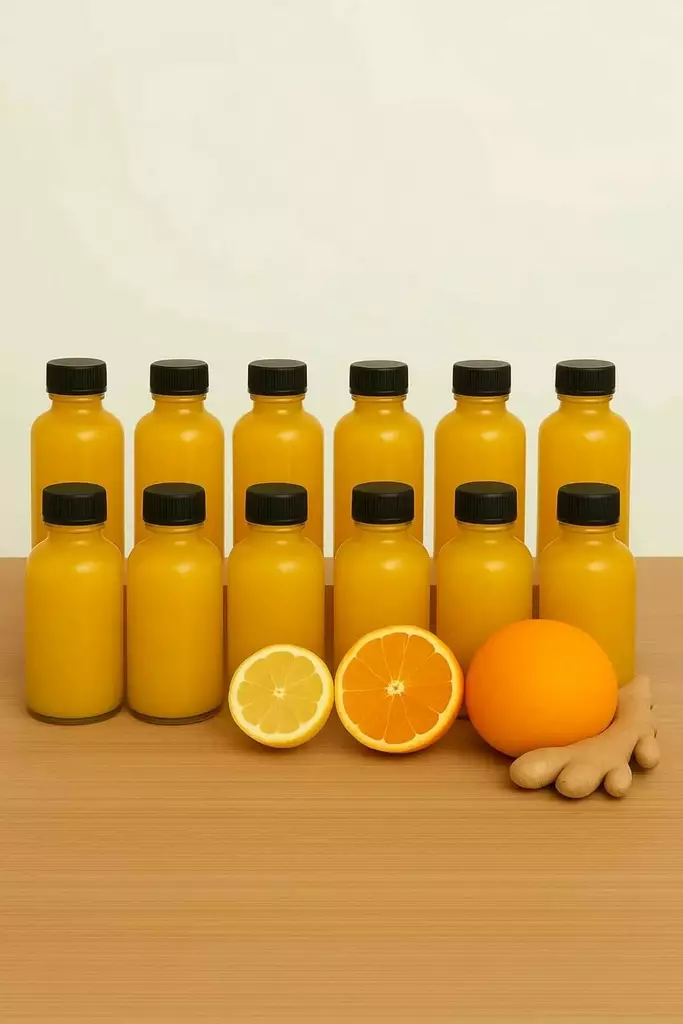 Glasflaskset Hermia Transparent Svart Glas 12 Delar - Serveringsfat - 8684283873685 - 1