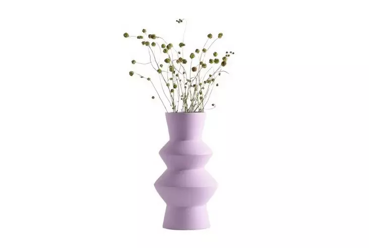 Vas Aberto Design CY0208 Lila Keramik 11x29x11 cm - Hängande blomkrukor och vaser - 8684282979975 - 1