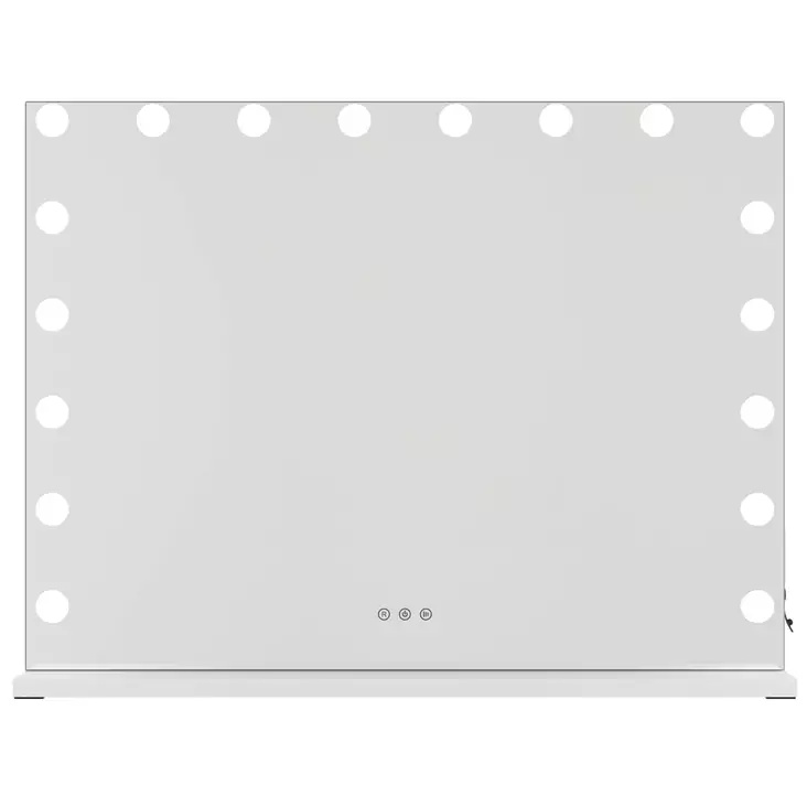 Lumio Lights Hollywood 80 x 62 cm sminkspegel med 18 LED-lampor - Smink och sminktillbehör - 6438014427935 - 1