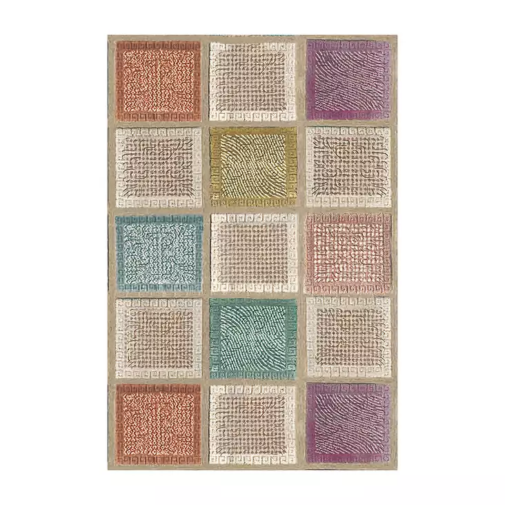 Matta Conceptum Hypnose Wookece196 Flerfärgad Polyester 60x100 cm - Små mattor och gångmattor - 8683342301725 - 1