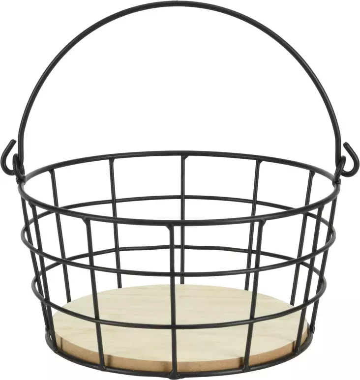 Metallkorg med handtag - Förvaringslådor och korgar - 8720573262125 - 1